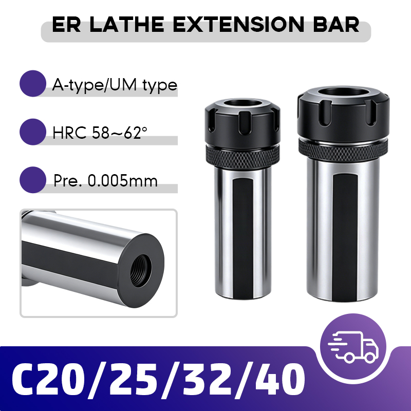 Fishing Rod Holder - Tige d'extension ER à diamètre variable