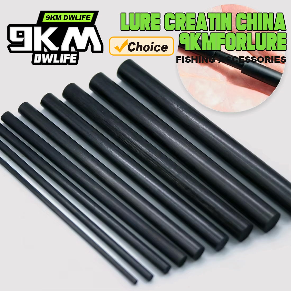 Fishing Rod Tip Replacement - Kit de réparation de canne à