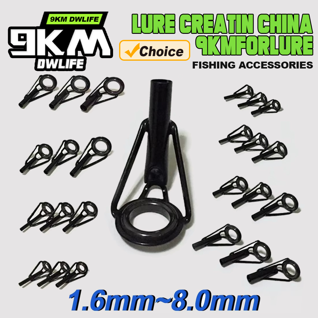 Fishing Rod Guide Replacement - Kit de réparation de Guides de