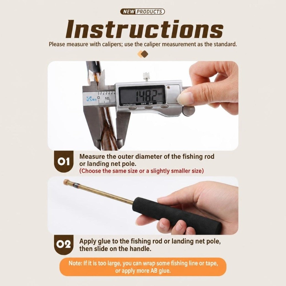 Poignée de canne à pêche en EV - Fishing Rod Building Kit avis et prix