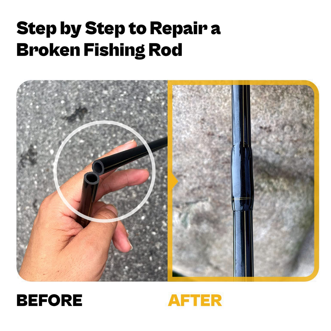 Kit de réparation de canne à p - Fishing Rod Tip Replacement avis et prix