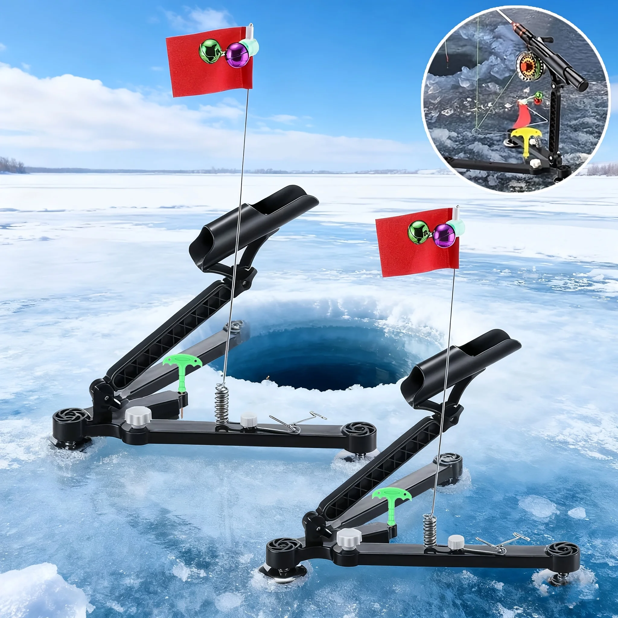 1 ensemble : support pour cann - Fishing Rod Ice avis et prix